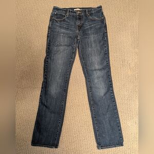 Levi's 505 Straight Leg Blue Jeans - Sz 6 - EUC